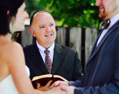 Pastor Eddie Curry Of Wonder Weddings Indianapolis