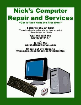 Nick's Computer Repair and Services