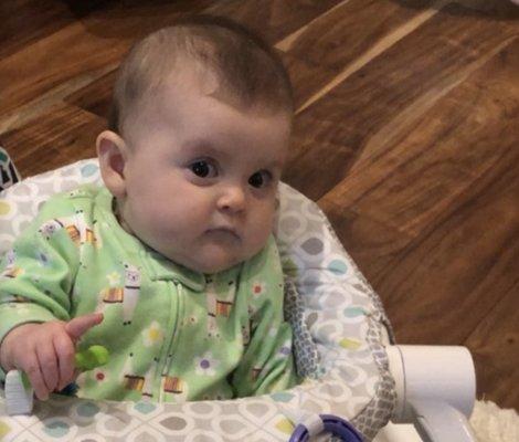 "The care givers here are quite nice to me... goo-goo-goooo" ~Gigi