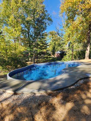 Concrete Pool Deck