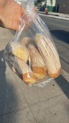 half dozen conchitas for $4.50