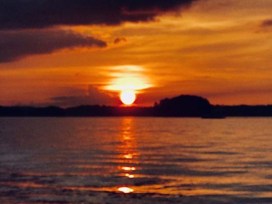 Sunset on Lake Lanier