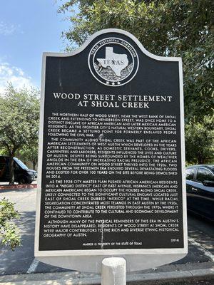 Wood Street Historic Settlement