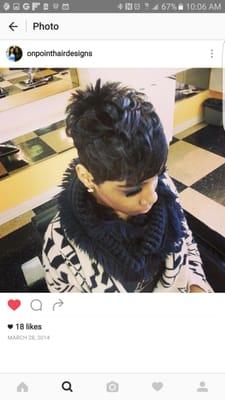 Short and Sassy..on point!