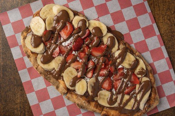 Nutella pizza