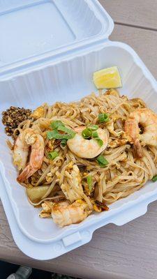 Pad Thai shrimp