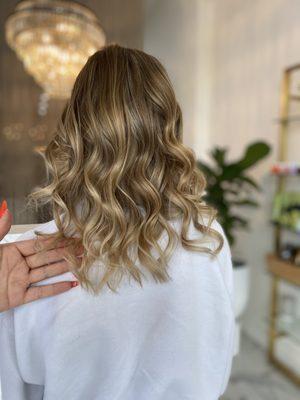 Beautiful spring hair yesterday