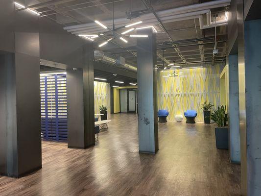 1st floor of office building