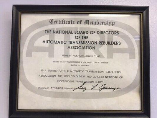 Better Built Transmissions & Air Conditioning Service