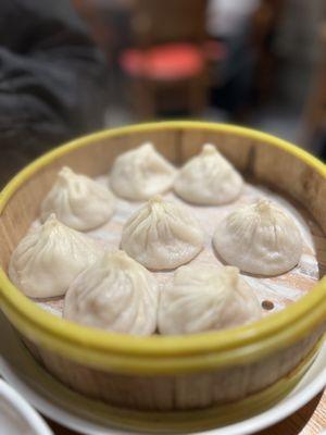 Classic pork XLB. Pork XLB. It's OK here. Skin is a tad too think and too much dough on top