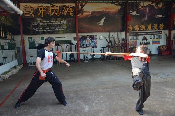 Chi Kung example against Spear