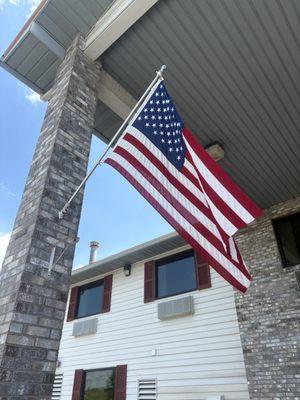 Main entrance, we stayed during the Fourth of July