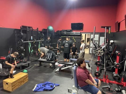 Youth athletes gettin ready for next season