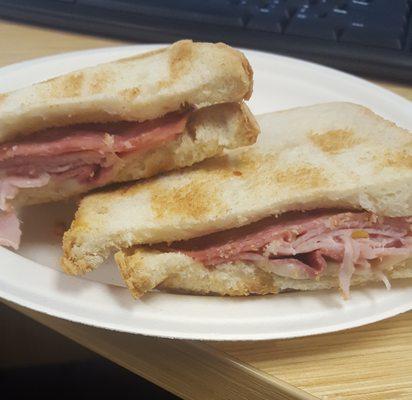 "Traditional Venetian Panini" Just Meat & Bread. Did not match description, was not good.