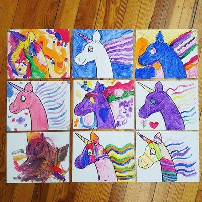 Birthday party - unicorn theme! Birthday parties are always fun for kids of any age!