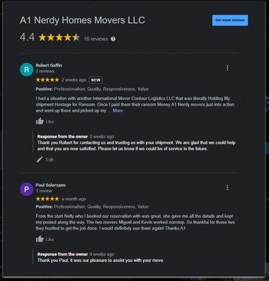 A1 Nerdy Homes Movers