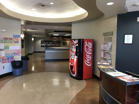 Stribley Community Center Entrance