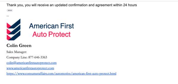 Fake business. Scam.