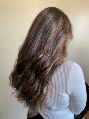 Balayage creates a natural gradual brightening effect to the hair call to book yours today. 949-226-2920 Shirley