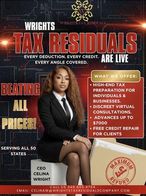 Wrights Tax Residuals