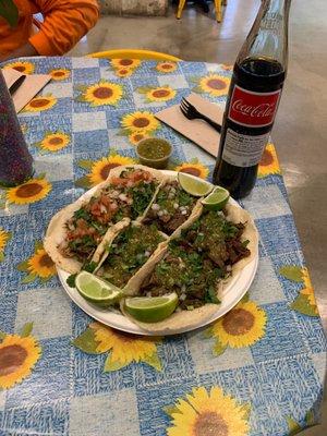 2 carne asada 2 carnitas 2 lengua