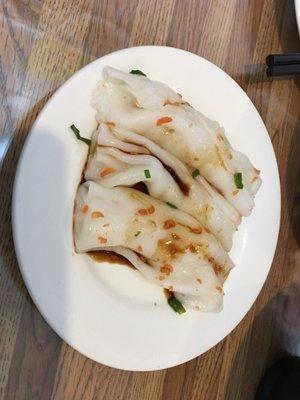 Rice cake with dry shrimps