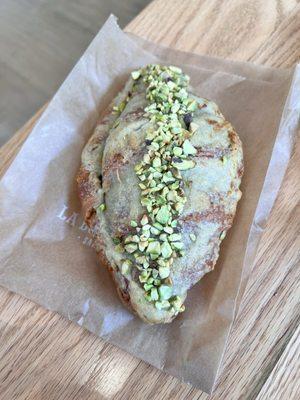 Raspberry Pistachio Croissant