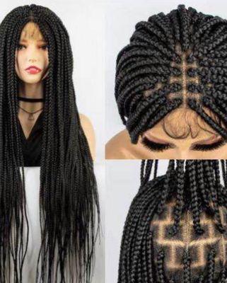 Fully long braided lace front with babyhair