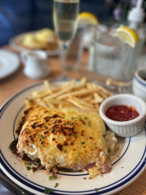 Croque Monsieur $17.50