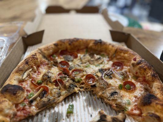 Supreme Pizza ( minus olives)