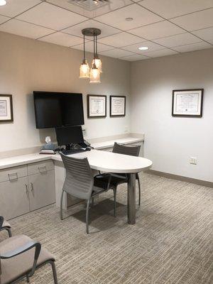 Case presentation room.