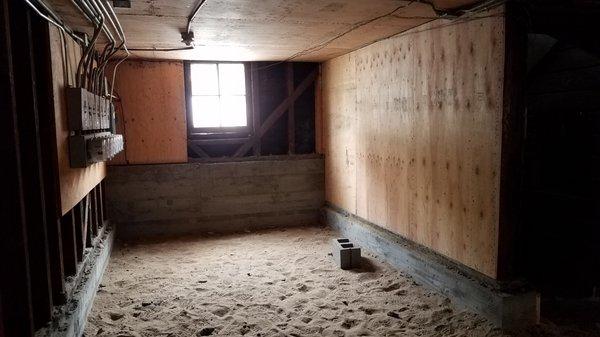 Project: McCoppin Street All brick foundations are replaced with reinforced concrete and Soft Story retrofit upgrade done.