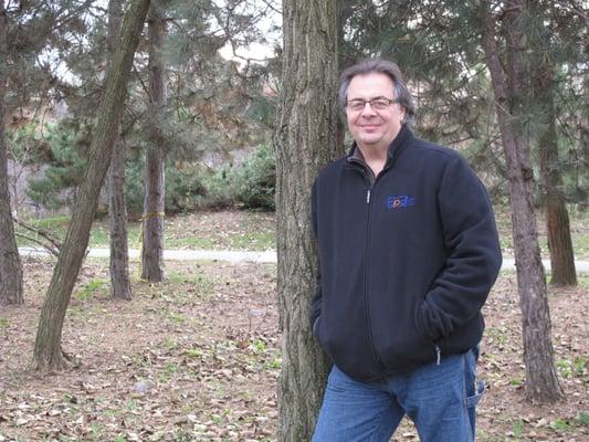 The photographer on the other side of the lens.