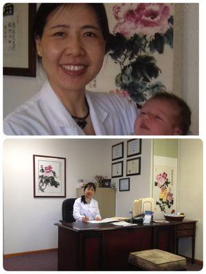 Infertility Patients Share Their Joy with Dr. Chi, Presenting a Newborn Baby Photo