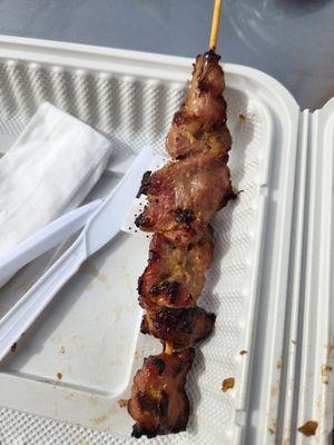 Pork skewer