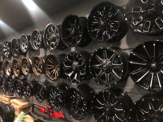 We carry all brand of wheels!!