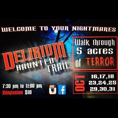 Delirium Haunted Trail