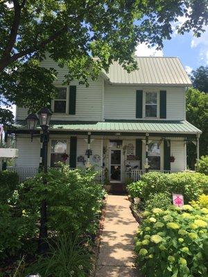 Outside of Shady Gables on a beautiful June day.