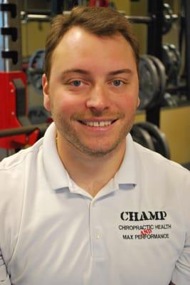 Dr. Ian Stone, owner and chiropractor