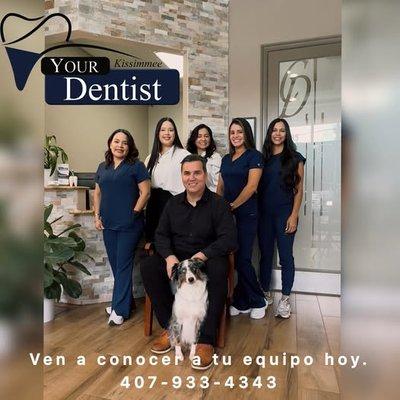 Dr Medina and the Your Kissimmee Dentist Team