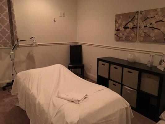 One of the 4 rooms :) lights can be on, off, dim, etc.