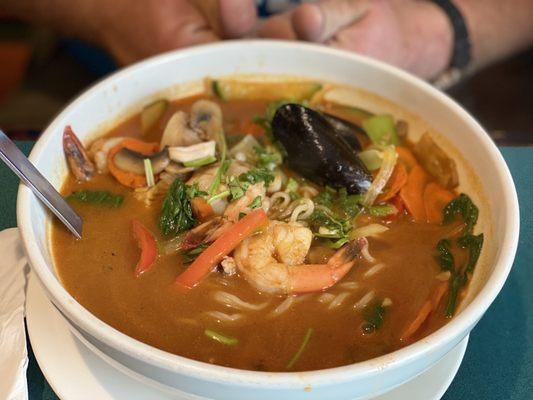 Joun bong soup very spicy but so good!