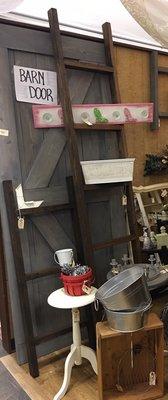 Ladders and barn doors