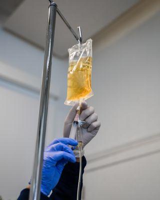 Our Wellness center offers IV therapy services