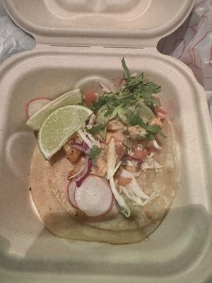 Shrimp taco