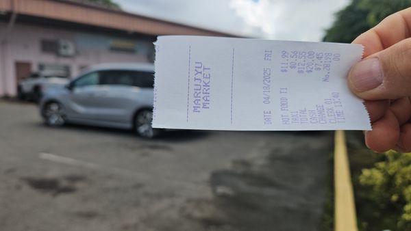 Receipt