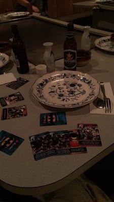 The wait can be long, so bring a little card game with you like Batman Love Letter to pass the time.