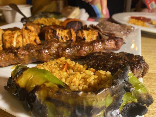 Toros Karisik Combo Plate