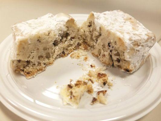 Inside the pecan tea cookie (a/k/a, heaven on earth)