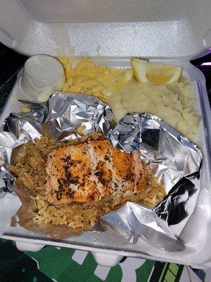 Ordered double fries got this instead.